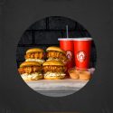 4 Sandwiches, 2 Drinks